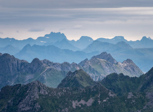 Høye lag i Lofoten