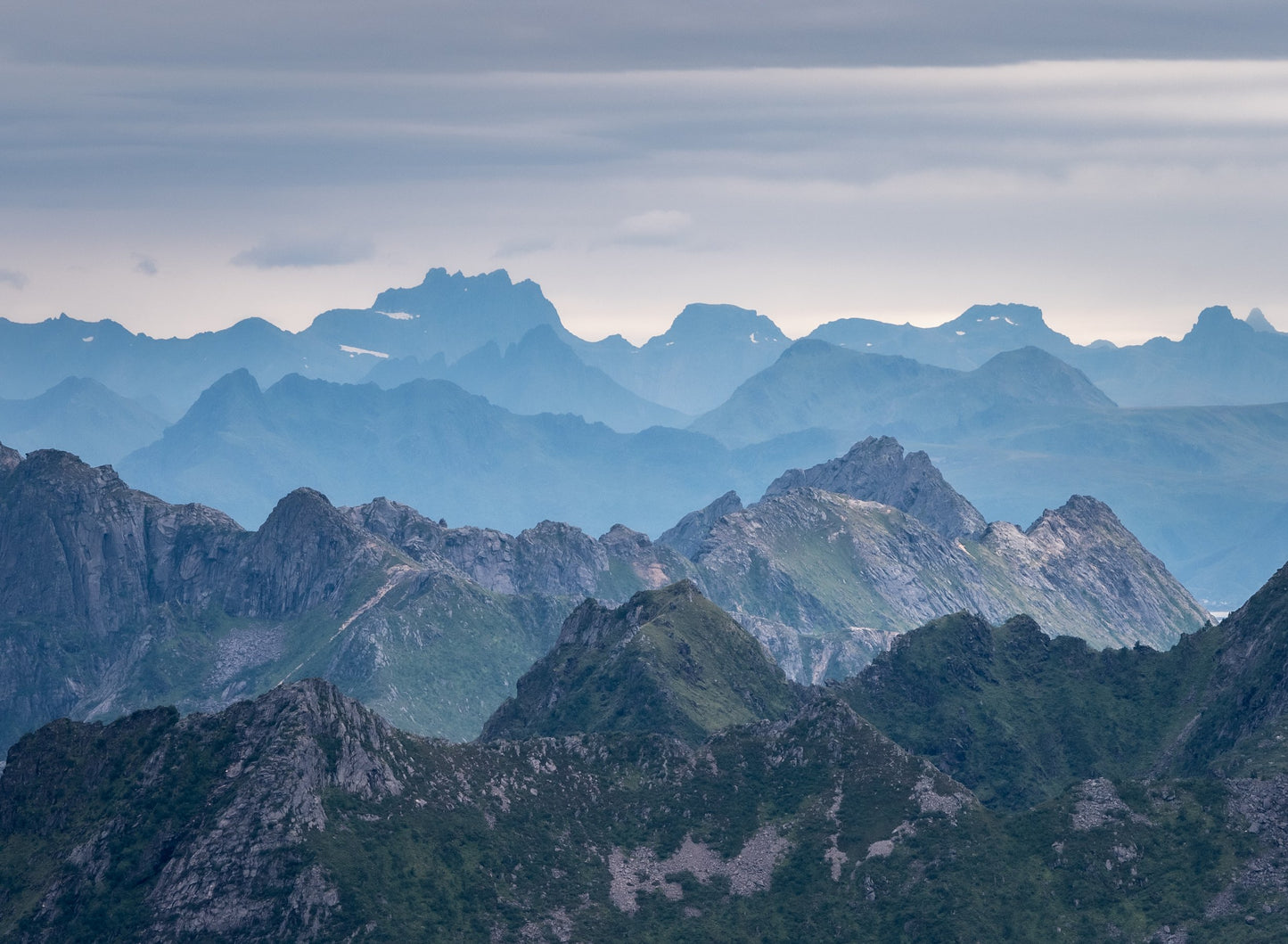Høye lag i Lofoten